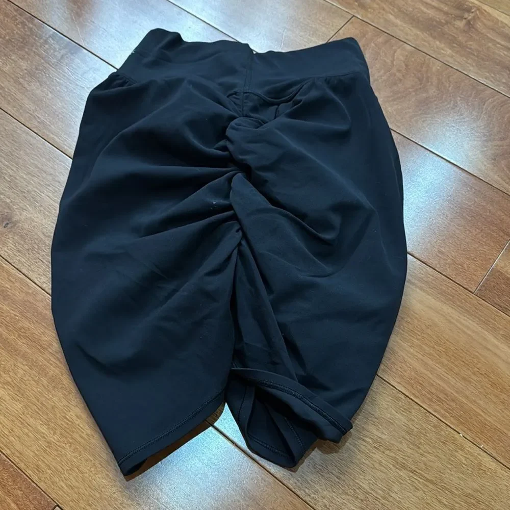 Athleta Black Transcend Skort Pencil Skirt Size SP‎